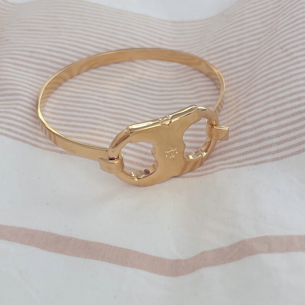 Tory Burch Simple Open Gold Bracelet